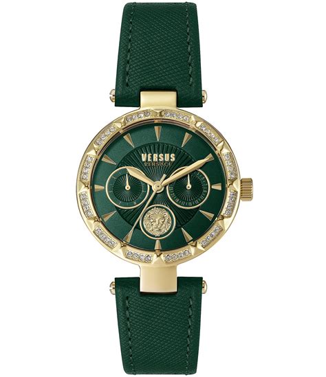 versus versace watch green|versus Versace watches on sale.